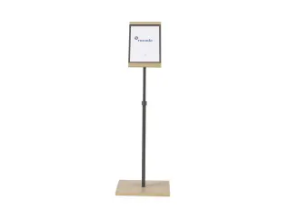 Infostandaard Rocada Natural A4 kantelbaar - 5