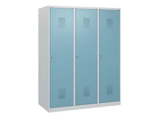 schoollocker,HxBxD 1530x1200x500mm,3vak,vak B 400mm,cil.-slot - 2