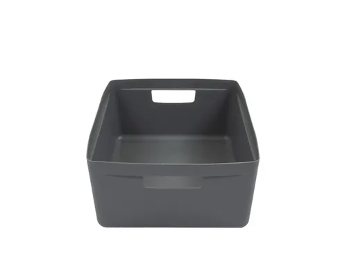 Opbergbox Kangaro 20 liter antraciet set a 3 stuks inclusief deksels