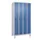 locker,HxBxD 1950x1000x500mm,4vak,vak B 250mm,draaigrendel,voeten