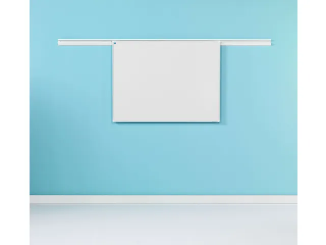 Smit Visual Whiteboard Partnerline Rail 90x180cm Emaille
