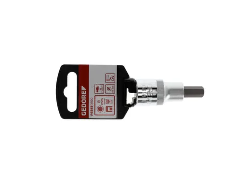 GEDORE RED R62550810 Schroevendraaierbit 1/2 inch 8mm lengte 55mm