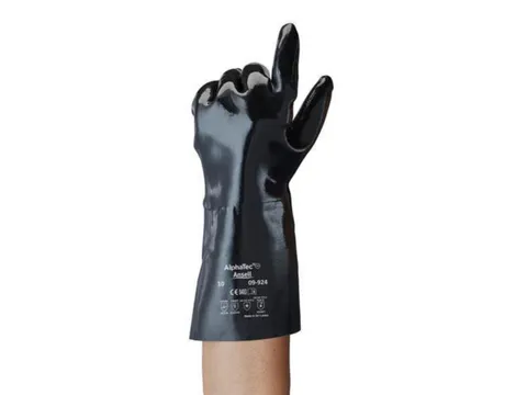 Gants chimiques en néoprène Ansell AlphaTec 09-924, taille 10, les 1