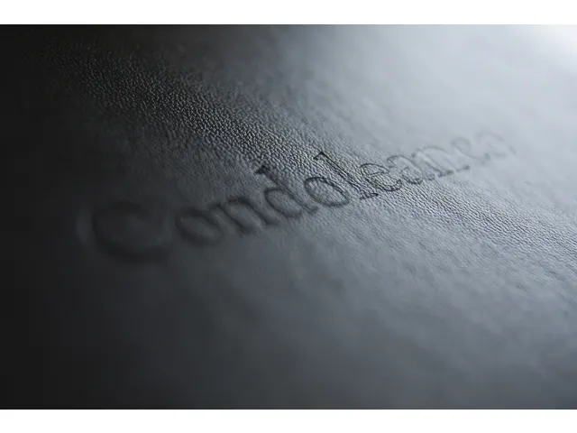 Album De Condoléance Kangaro 260x210mm Noir Nl