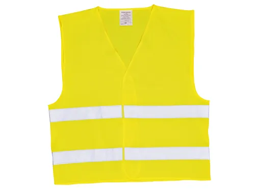 Veiligheidsvest Leina met opdruk "BHV " geel