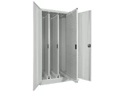 verticale kast cil.slot HxBxD 1950x1000x600mm RAL7035 front RAL7035
