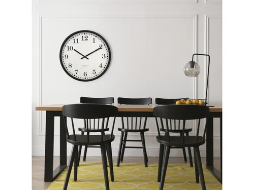 Wandklok NeXtime Dickens Large 50 cm wit