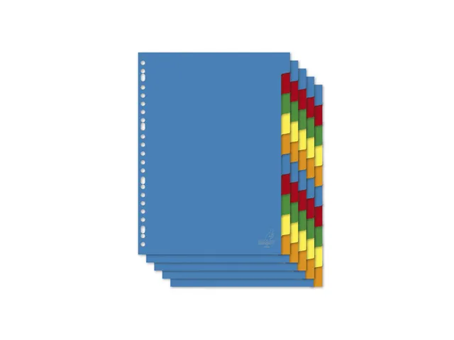 Tabblad Kangaro A4 blanco PP 120micron 10-delig 23-gaats krimp a 5 set