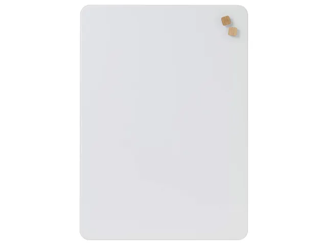 Glasmagneetbord Naga 50x70cm Pure White