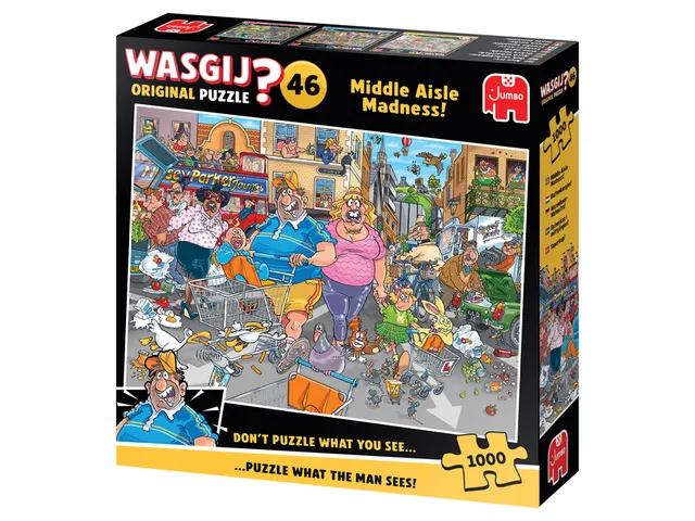 Wasgij Original 46 Middle Aisle Madness 1000 stukjes