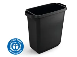 Afvalcontainer DURABIN ECO 60 Liter Rechthoekig Zwart