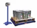 vloerweegschaal,platform BxD 1500x1250mm,plaatstaal poedercoat.