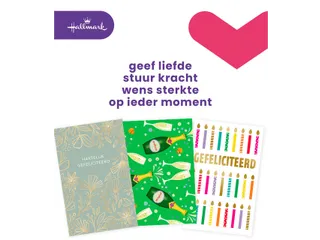 Wenskaart Hallmark Business Box verjaardag navulset à 6 stuks - 2