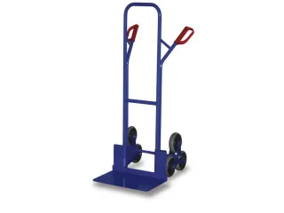3 Ster Trappensteekwagen 200kg Brede Steekplaat Massief Rubber Banden - 1