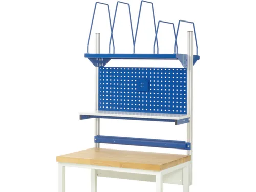 opbouwelement,v. werkbank,HxBxD 1130x1000x350mm,draagverm. 100kg,staal