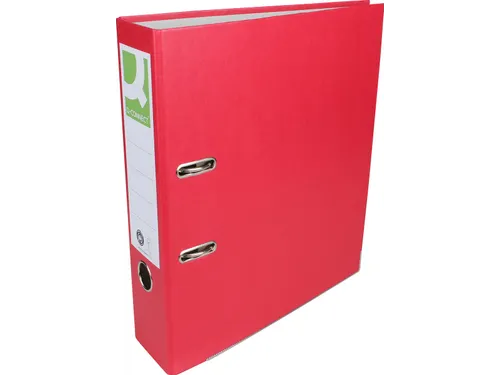 Q-Connect ordner A4 uit Recycolor papier 80mm Rood