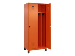 locker voor scheiding van kleding,HxBxD 1950x800x500mm,2vak
