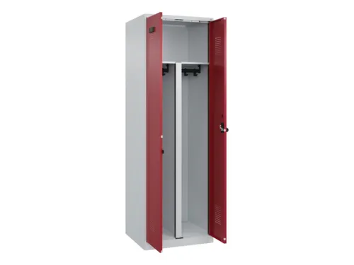 PBM-locker,HxBxD 1850x600x500mm,2vak,vak B 300mm,draaigrendel