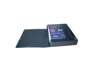 Archiefdoos IDERAMA Polypropyleen rug 60mm A4 Assorti - 15