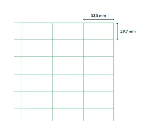 Etiketten Zelfklevend Wit 40 op A4 52.5x29.7mm 1000 Vel - 2