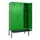 locker met bank,voor scheiding van kleding,HxBxD 2120x1200x815mm,3vak