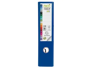 Ordner PP Prem'Touch A4maxi 80mm doblauw - 8
