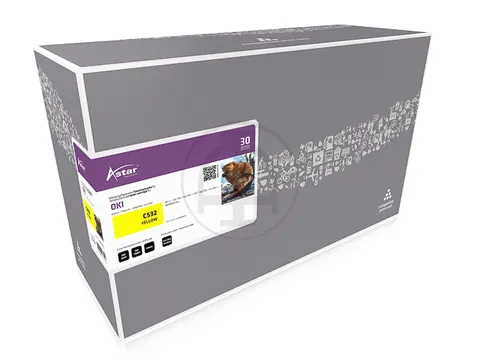 AS20144 ASTAR OKI Geel 46490605 C/MC toner