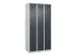 locker voor scheiding van kleding,HxBxD 1850x900x500mm,3vak
