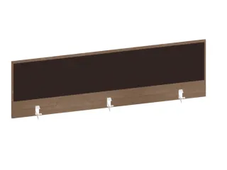 baliepaneel,v. bureau,aanbouw achter,B 1600mm,NT-cherry,BN2036-bruin - 1