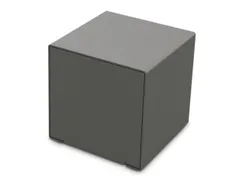 zitkubussen,HxBxD 450x450x450mm,staal-zitting grijs