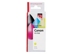 Inktcartridge Quantore alternatief tbv Canon CLI-526 4543B001 geel