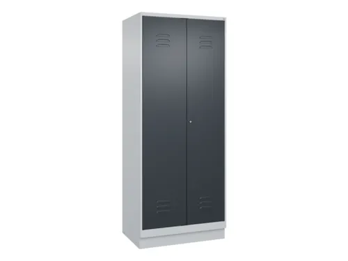 wasgoedverdeelkast,HxBxD 1950x800x500mm,vak B 400mm,cilinderslot