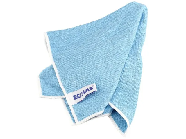 Polifix Microfibre Glasdoek Blauw 40x40cm pak 10 Stuks