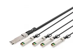 40G QSFP+ naar 4XSFP+ Direct Attach-kabel 3m