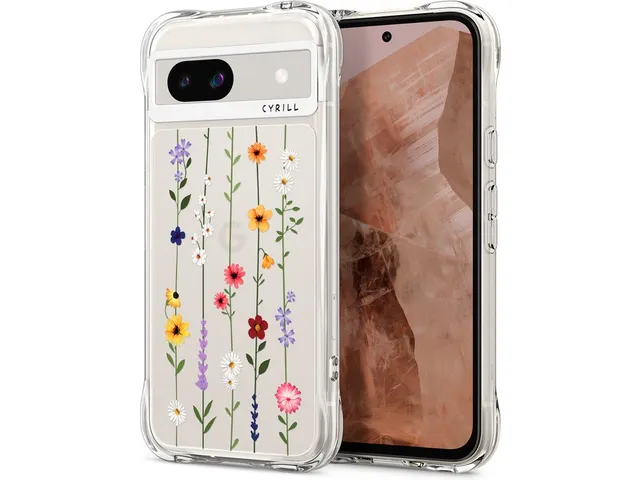 Spigen Case ACS07276 Google Pixel 8A Cecile Flower Garden