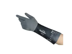 Ansell AlphaTec 53-001 chemische handschoenen, zwart, maat 11, 6 paar