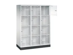 grootvolume-lockersysteem,HxBxD 1750x1220x500mm,3x4vakken,cil.-slot
