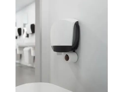 Toiletpapierdispenser Katrin Gigant L jumbo groot wit 82148