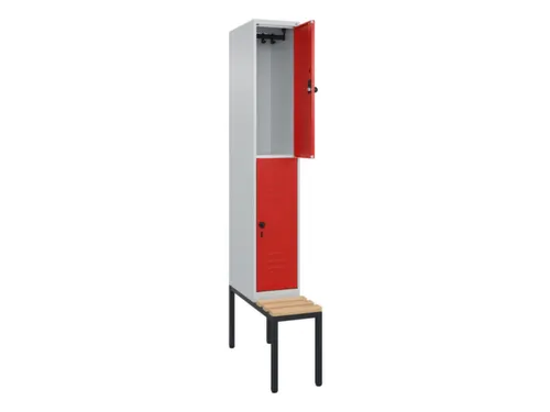 Dubbeldekse dekenkist,HxBxD 2120x300x815mm,1x2vak.,vak B 300mm