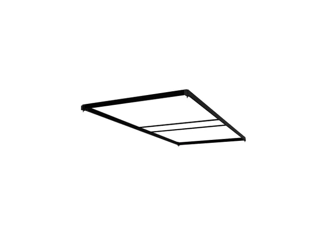 FlexFrame Modulair systeem Dak 100x230cm Zwart frame