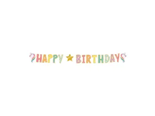 Letterslinger Happy Birthday Unicorn 2,5 meter - 1
