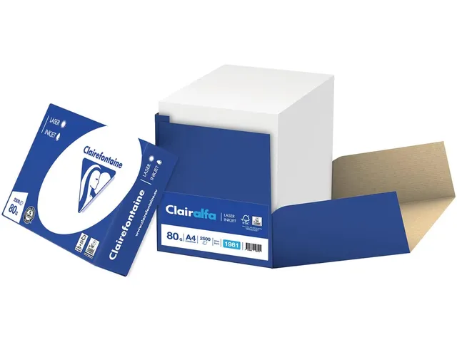 Clairalfa Printpapier A4 80 Gram Pak Van 2500 Vel