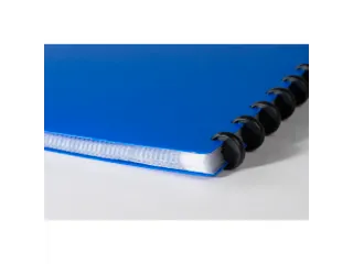 Showalbum PP ring 30 tas A4 blauw - 11