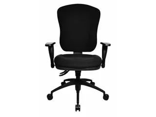 Bureaustoel Topstar Wellpoint 30 zwart stof - 1