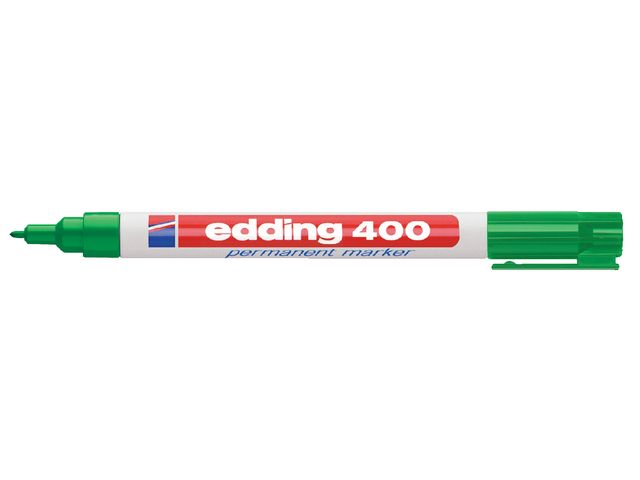 Viltstift edding 400 rond groen 1mm | EddingMarker.be