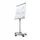 Mobiele Flipchart Vario met ronde stalen voet en wielen