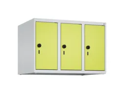 opzetkast,v. locker,3vak.,vak B 250mm,HxBxD 500x750x500mm,vleugeldeur