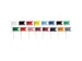 Drapeaux de marquage Alco boîte de 20 pièces assorti