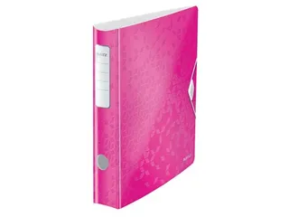 Leitz WOW Ordner Active A4 rug van 50mm, Roze - 1