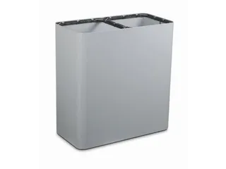Afvalverzamelstation,2X100L,Romp Grijs - 4